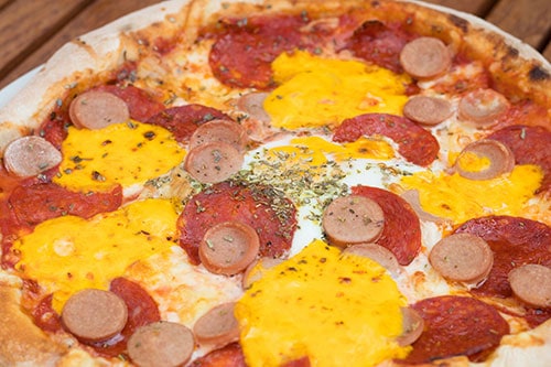 Pizza salami
